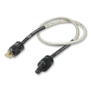 High-quality audio cable with gold-plated connectors and braided shielding.