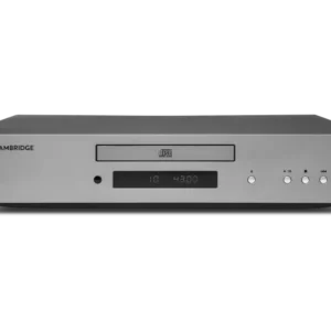 A silver Samsung DVD player with buttons and a disc tray.